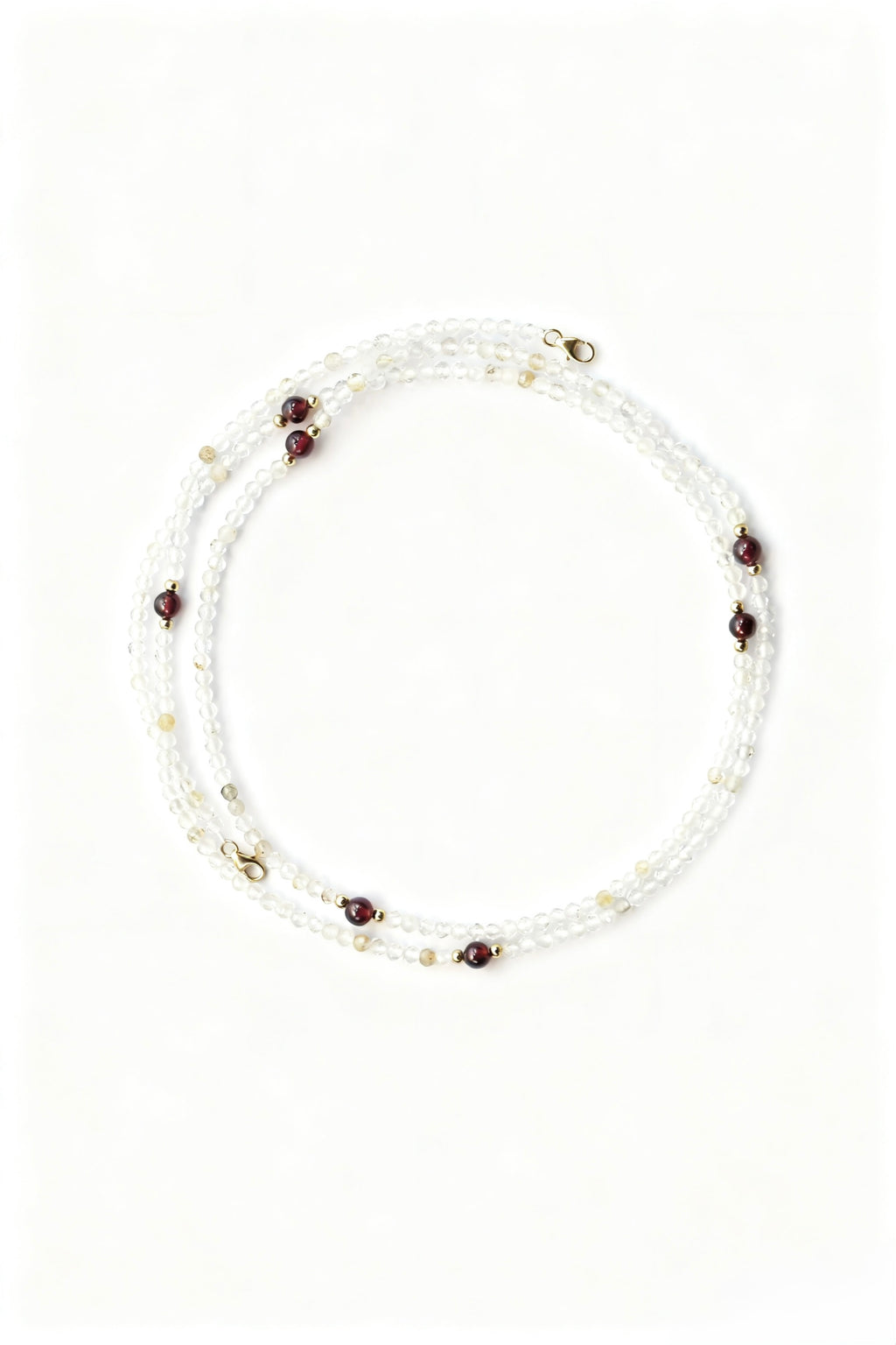 Topaz & Garnet Multi-Use Chain