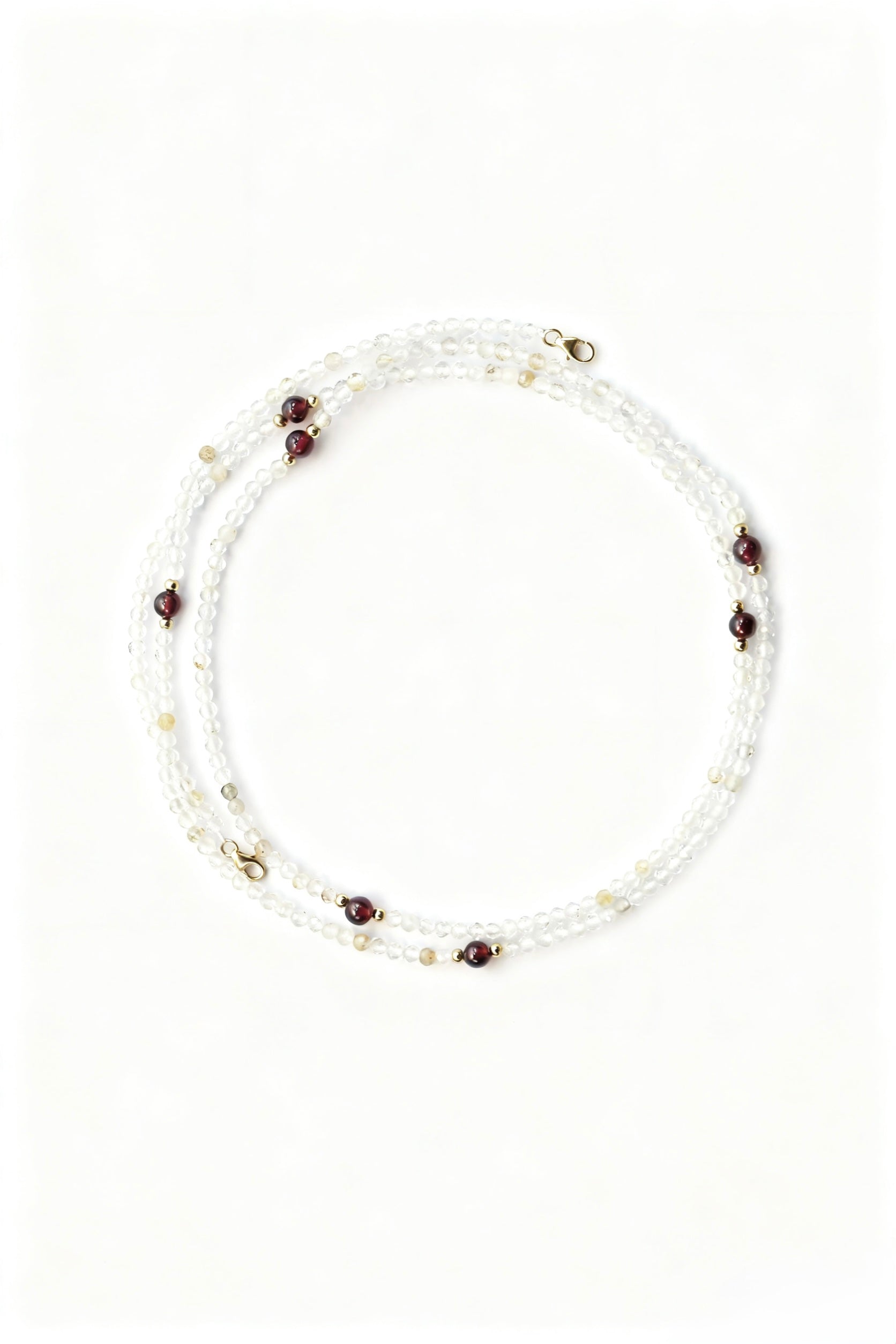 Topaz & Garnet Multi-Use Chain