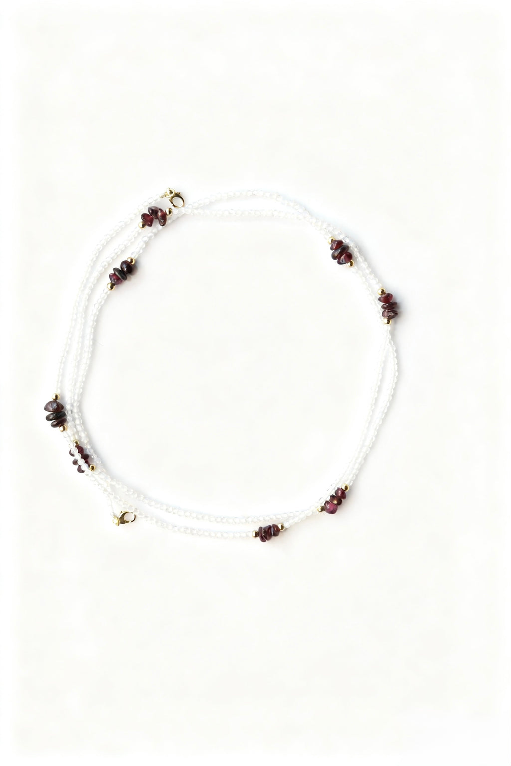 Opal & Garnet Multi-Use Chain