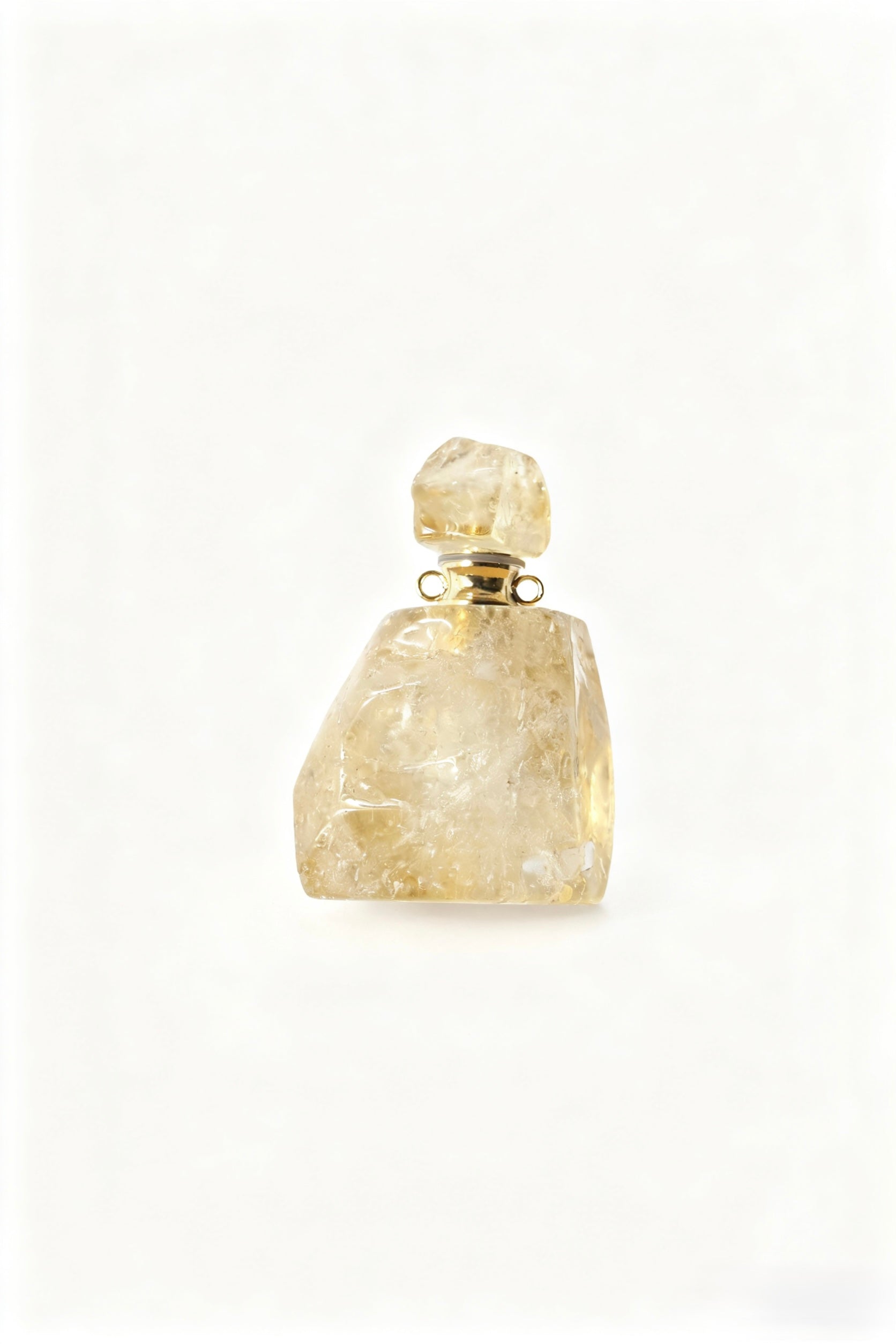 Natural Citrine Energy Bottle