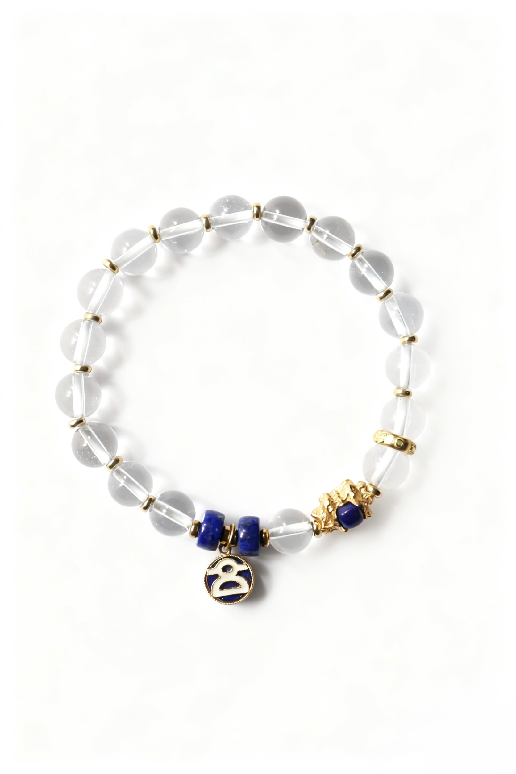 Quartz & Lapis Bracelet