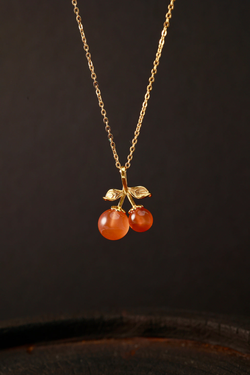 Cherry Blossom Pendant Necklace