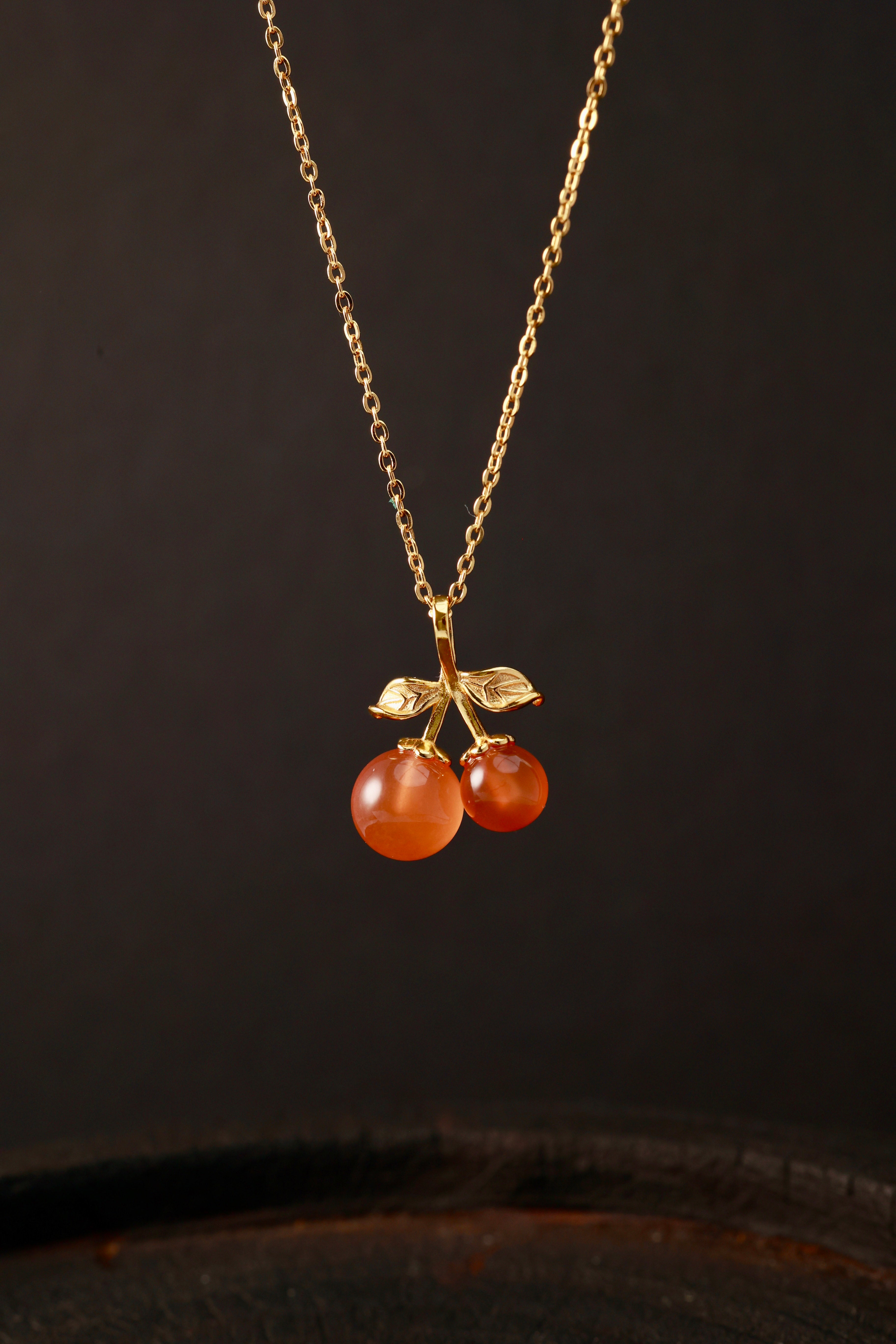 Cherry Blossom Pendant Necklace