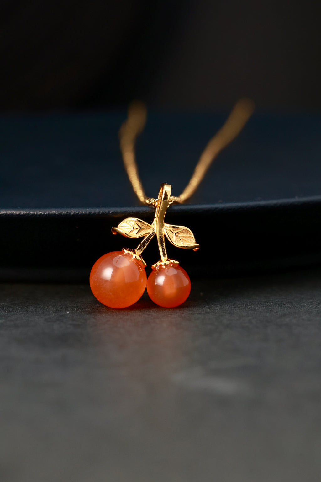 Cherry Blossom Pendant Necklace