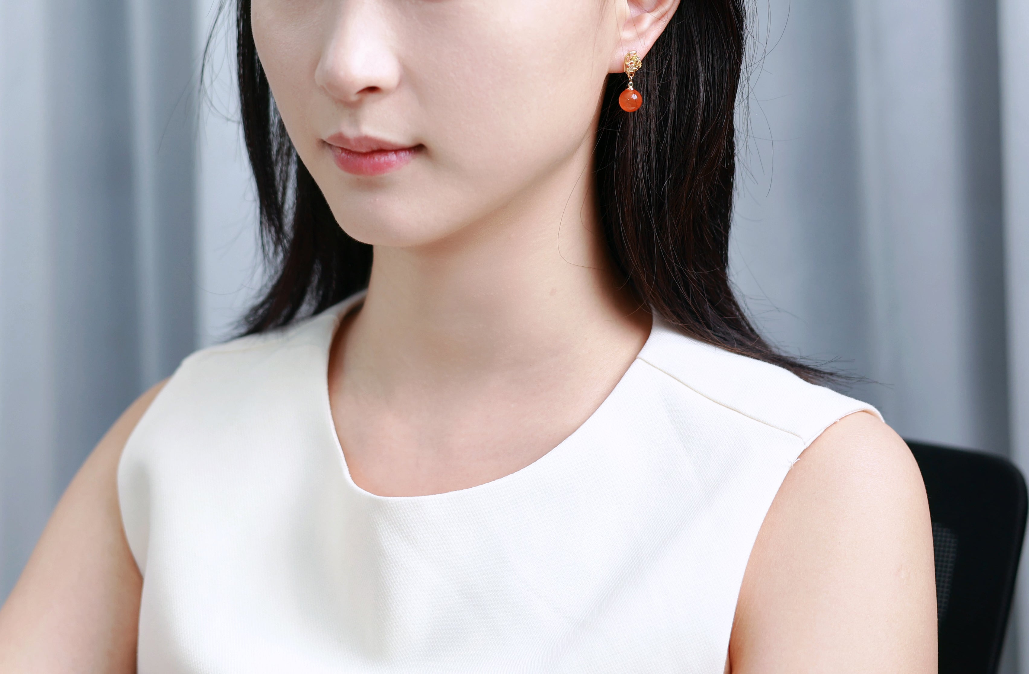 Golden Pavilion Autumn Earrings